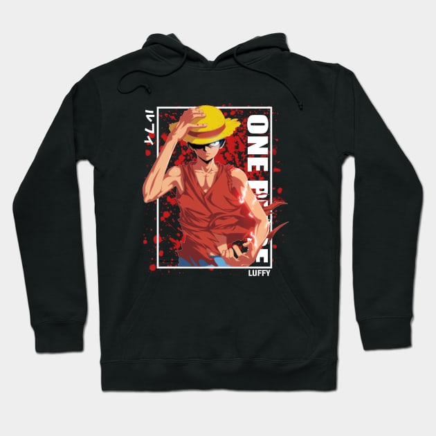 Luffy one piece hoodie best sale